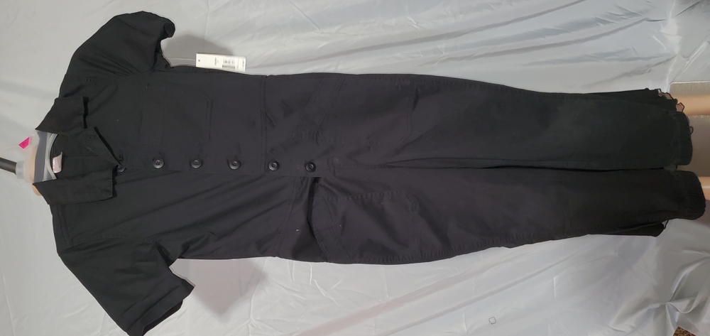 No Boundaries Boiler Suit. Black. Short Sleeves. Women's Size XS